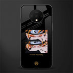 naruto motivation anime glass case for oneplus 7t image