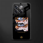 naruto motivation anime back phone cover | glass case for oneplus 10t