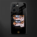 naruto motivation anime back phone cover | glass case for vivo y35 4g