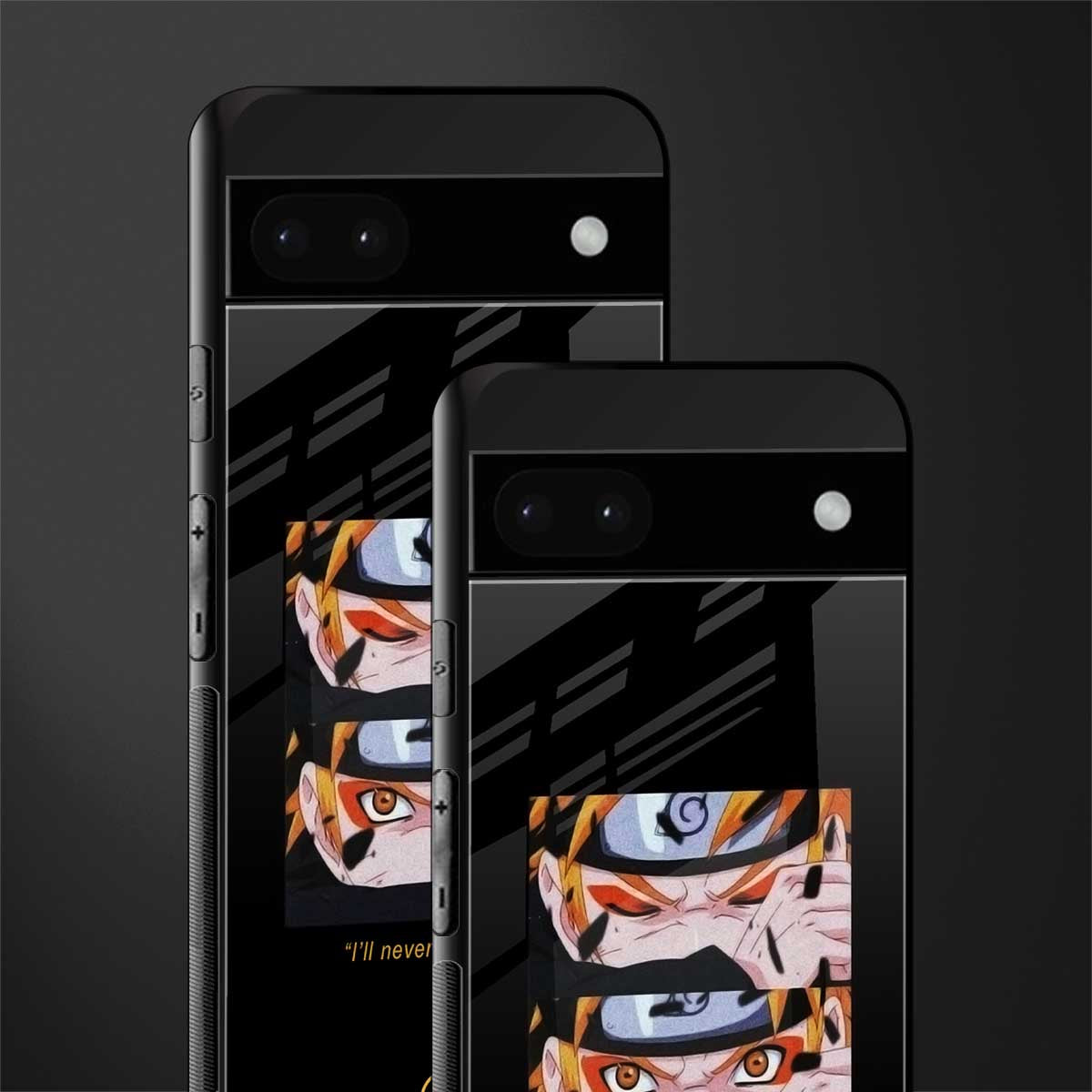 naruto motivation anime back phone cover | glass case for google pixel 6a