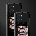 naruto motivation anime back phone cover | glass case for iQOO 9 Pro