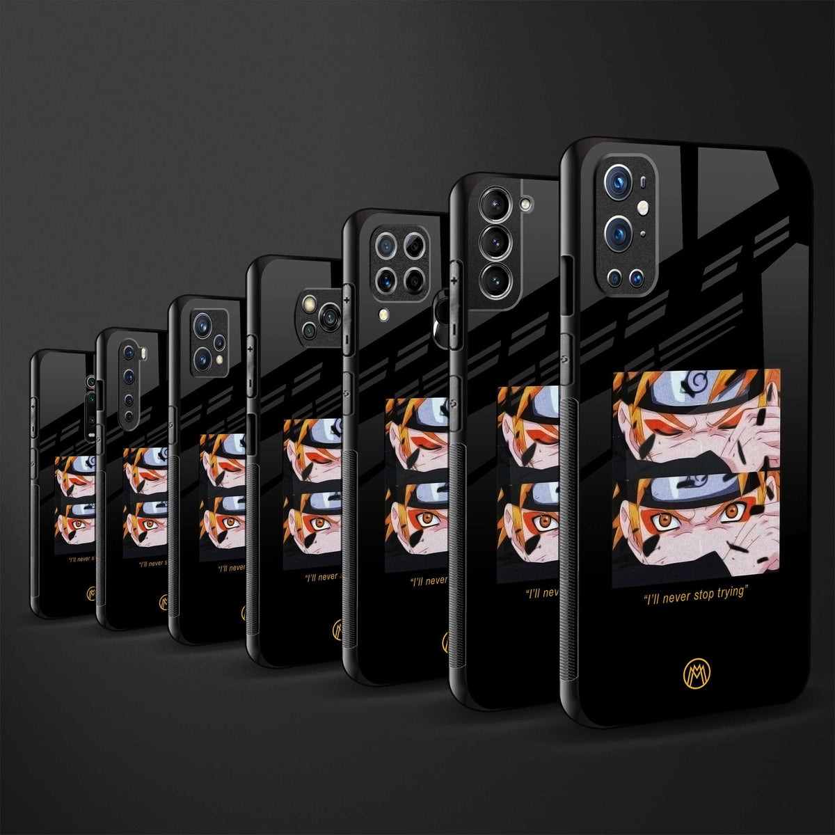 naruto motivation anime glass case for samsung galaxy note 10 image-3