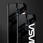 nasa black glass case for vivo v17 pro image-2