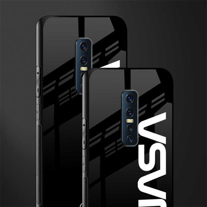 nasa black glass case for vivo v17 pro image-2