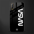 nasa black glass case for vivo z1x image