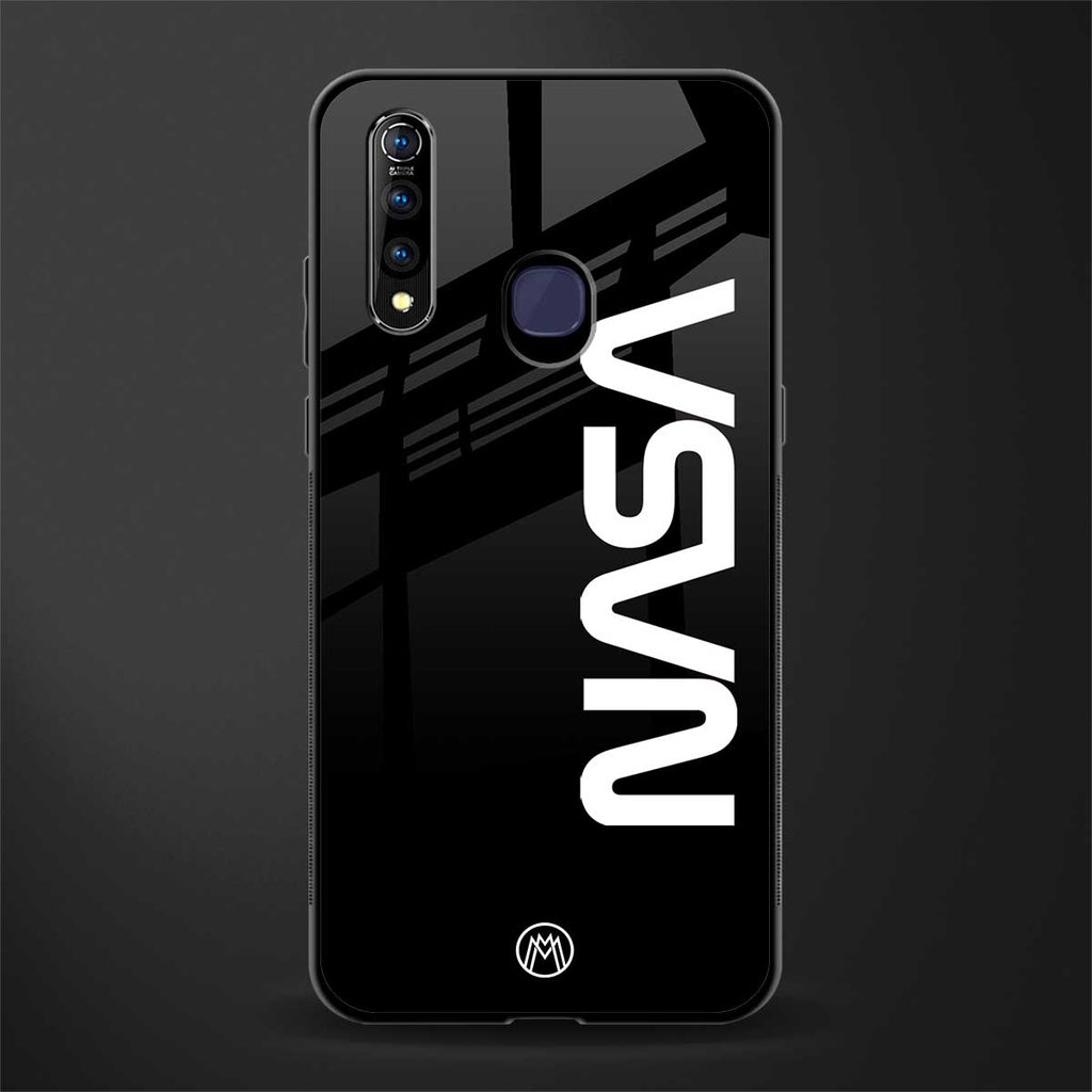 nasa black glass case for vivo z1 pro image