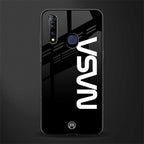 nasa black glass case for vivo z1 pro image