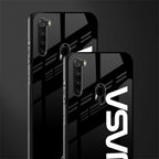 nasa black glass case for redmi note 8 image-2