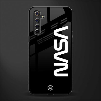 nasa black glass case for realme 6 pro image