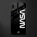 nasa black glass case for redmi note 7 image