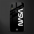 nasa black glass case for redmi 7redmi y3 image
