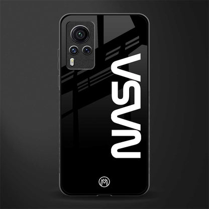 nasa black glass case for vivo x60 pro image