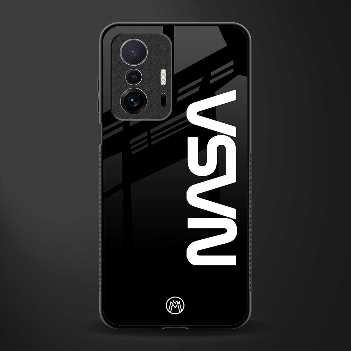 nasa black glass case for mi 11t pro 5g image