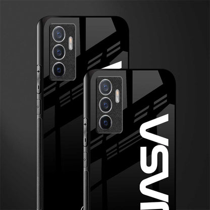 nasa black glass case for vivo v23e image-2