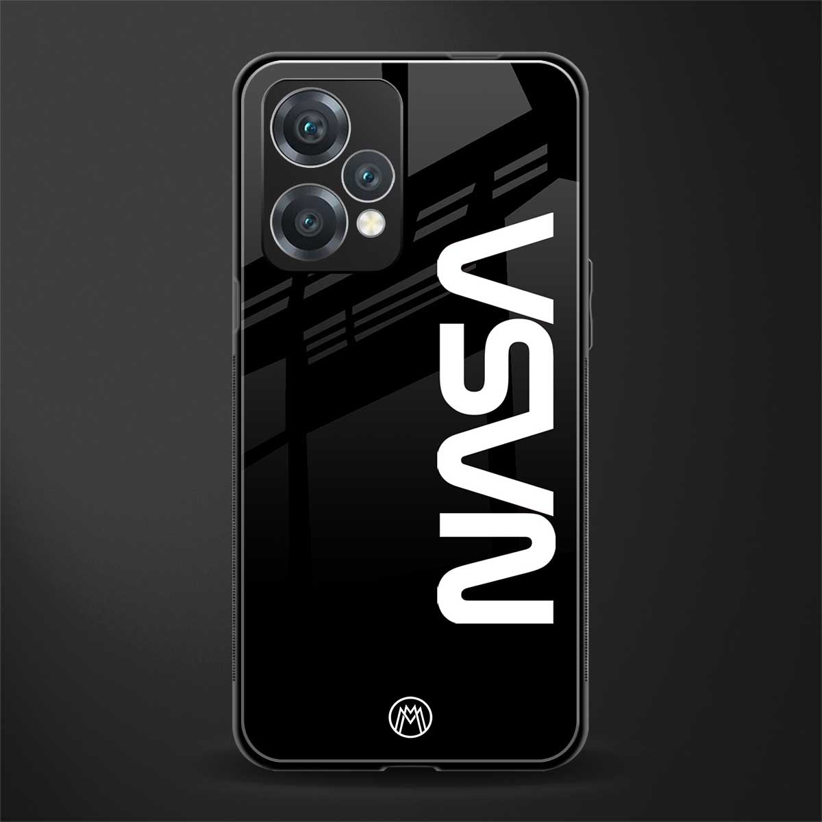 nasa black back phone cover | glass case for realme 9 pro 5g