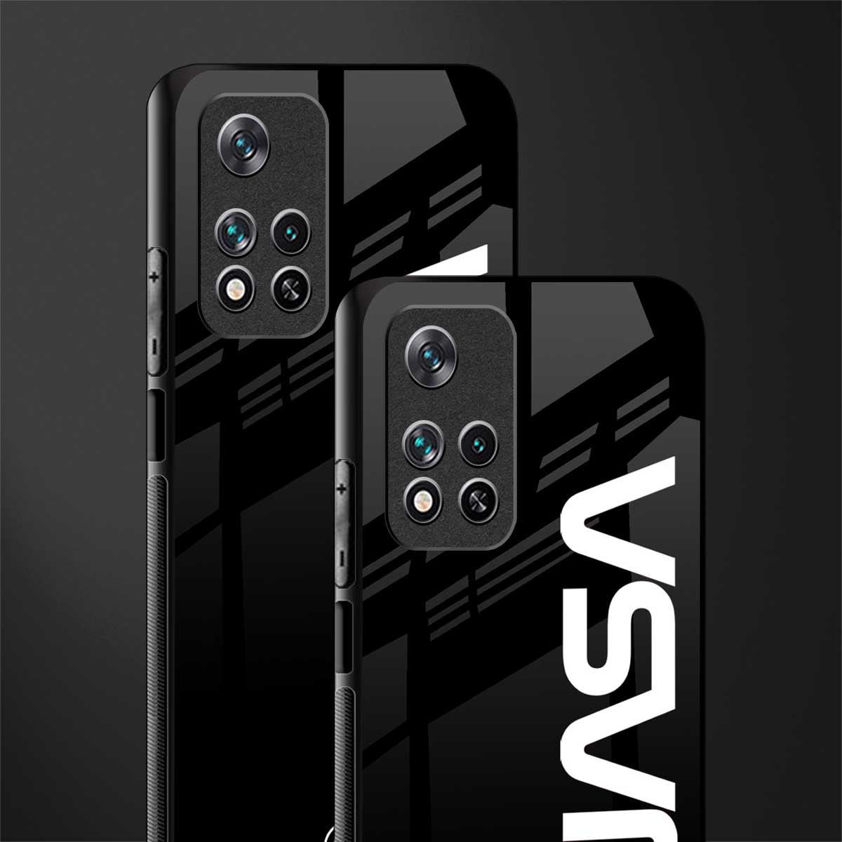 nasa black glass case for xiaomi 11i 5g image-2