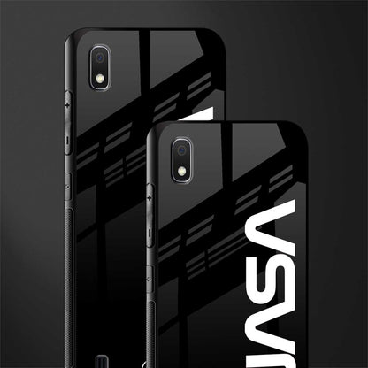 nasa black glass case for samsung galaxy a10 image-2