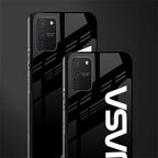 nasa black glass case for samsung galaxy a91 image-2