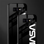 nasa black glass case for samsung galaxy note 9 image-2
