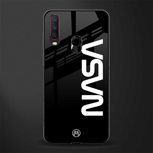 nasa black glass case for vivo y15 image