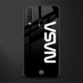 nasa black glass case for vivo y17 image