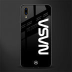 nasa black glass case for vivo v11 pro image