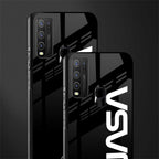 nasa black glass case for vivo y50 image-2