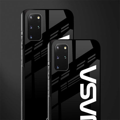 nasa black glass case for samsung galaxy s20 plus image-2