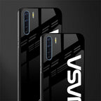 nasa black glass case for oppo f15 image-2