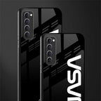 nasa black glass case for oppo reno 4 pro image-2