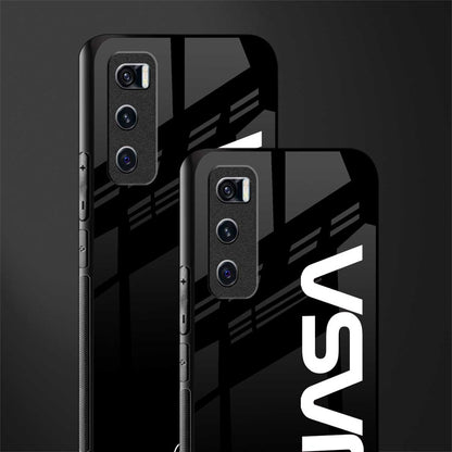 nasa black glass case for vivo v20 se image-2