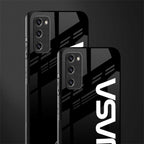 nasa black glass case for samsung galaxy s20 fe image-2