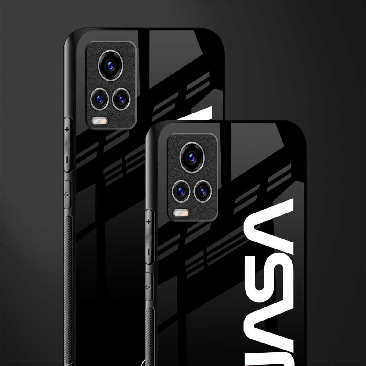nasa black glass case for vivo v20 pro image-2