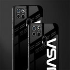 nasa black glass case for realme c21 image-2