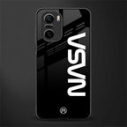 nasa black glass case for mi 11x 5g image
