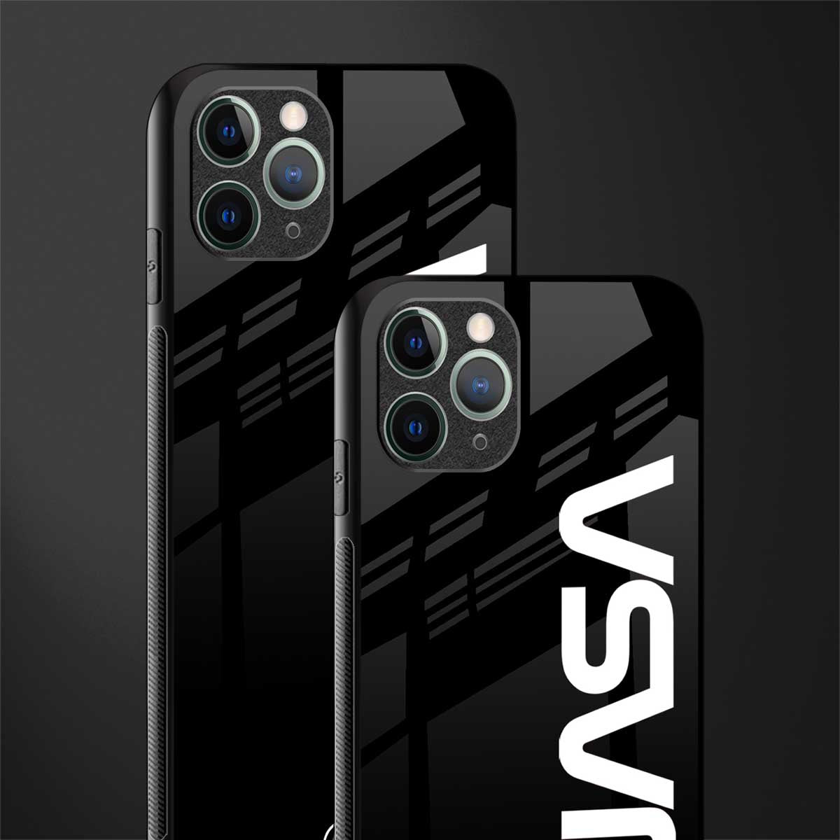 nasa black glass case for iphone 11 pro max image-2