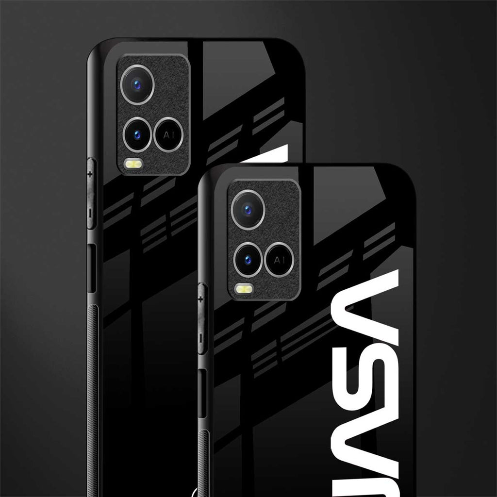 nasa black glass case for vivo y21t image-2
