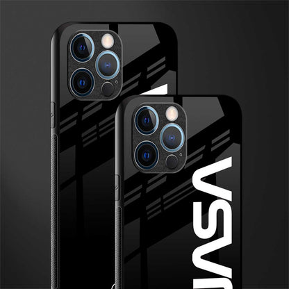 nasa black glass case for iphone 14 pro image-2