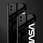 nasa black glass case for iphone xs max image-2