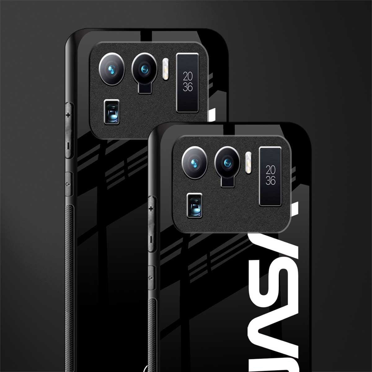 nasa black glass case for mi 11 ultra 5g image-2