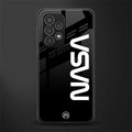nasa black back phone cover | glass case for samsung galaxy a23