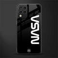 nasa black back phone cover | glass case for samsung galaxy m33 5g