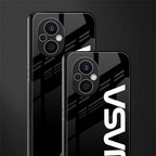 nasa black back phone cover | glass case for oppo f21 pro 5g