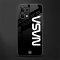 nasa black back phone cover | glass case for oppo f21 pro 4g