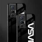 nasa black glass case for vivo x70 image-2