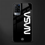nasa black glass case for vivo x60 image
