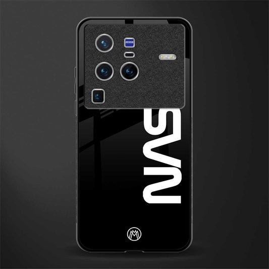 nasa black glass case for vivo x80 pro 5g image
