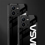 nasa black back phone cover | glass case for vivo v25-5g