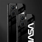 nasa black back phone cover | glass case for vivo y16