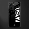 nasa black back phone cover | glass case for vivo y16